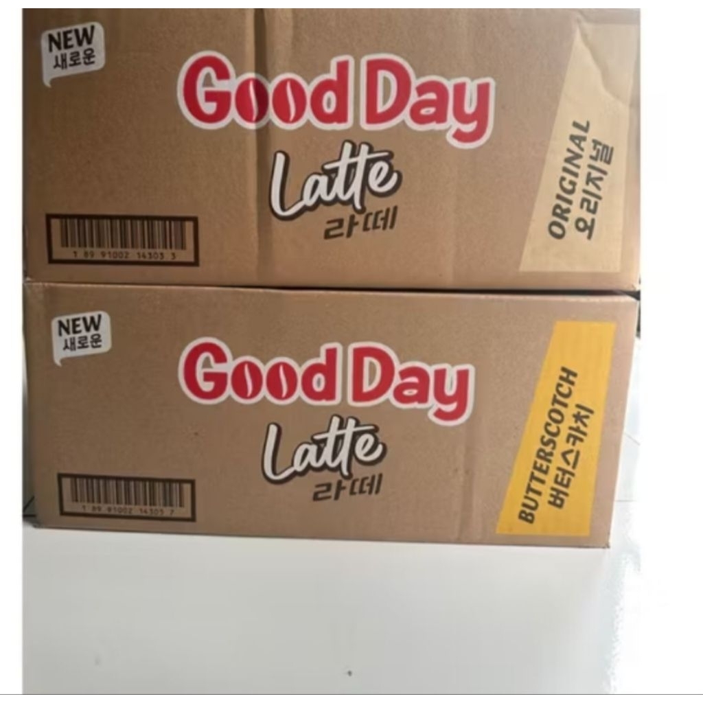 

Good Day Latte Original / Butterscot [ 1 Karton Isi 120 Sachet ]