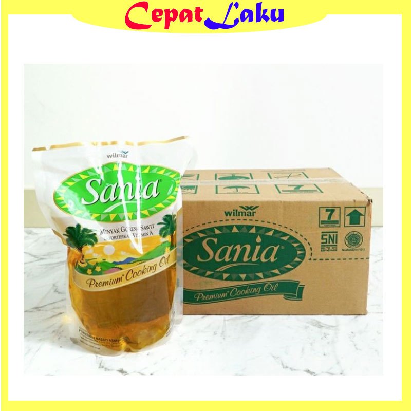 

Minyak Goreng Sania 2 Liter 1 Dus isi 6 Cepat Laku