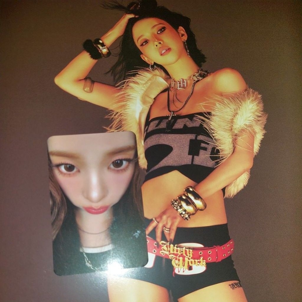 ( READY KARINA ZOOM MAKESTAR ) AESPA DIRTY WORK OFFICIAL POB PHOTOCARD