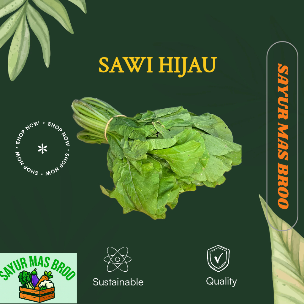 

Sawi Hijau Segar - Toko Sayuran Mas Broo Palembang