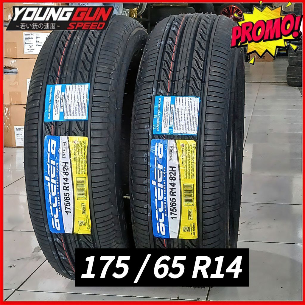 Ban standar Agya 175 65 R14 Accelera Ecoplush 175/65 ring 14