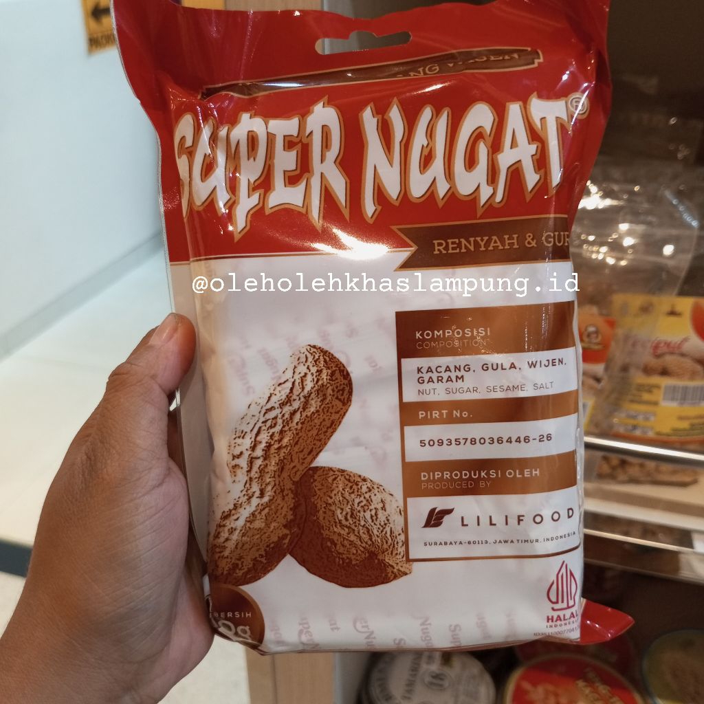 

TENG TENG SUPER NUGAT KACANG WIJEN & METE 200GRAM