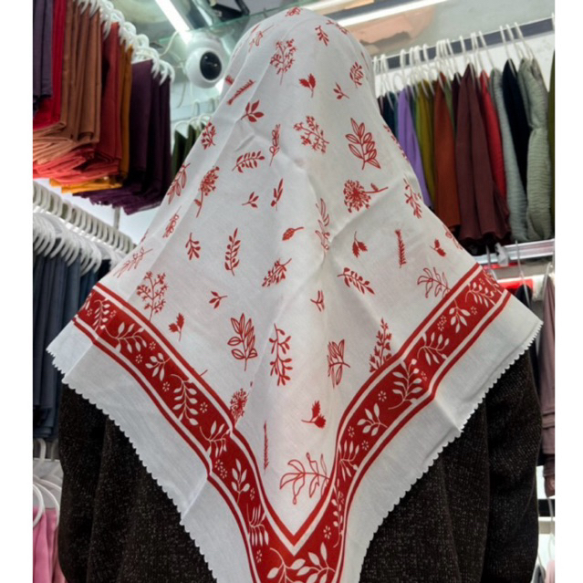 jilbab merah putih 17san merayakan kemerdekaan corak jilbab bendera
