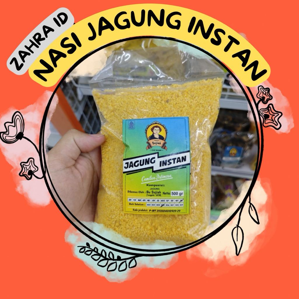 

500gr NASI JAGUNG INSTAN - 100% JAGUNG ALAMI - MAKANAN TRADISIONAL KHAS TULUNGAGUNG