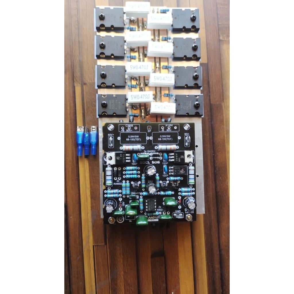 kit amplifier SOCL 506 plus toshiba 4 set