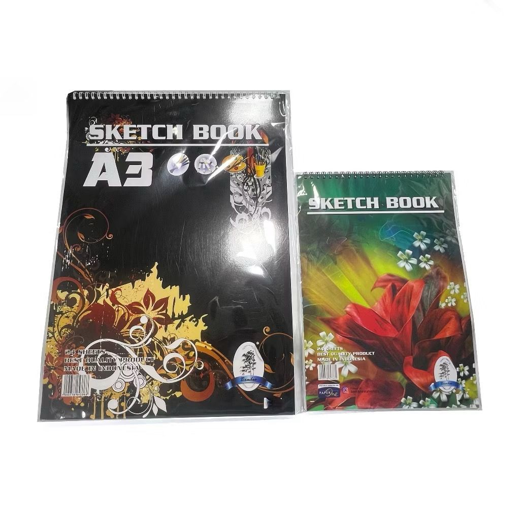 

Sketch Book Buku Sketsa BAMBOO Ukuran A3 & A4