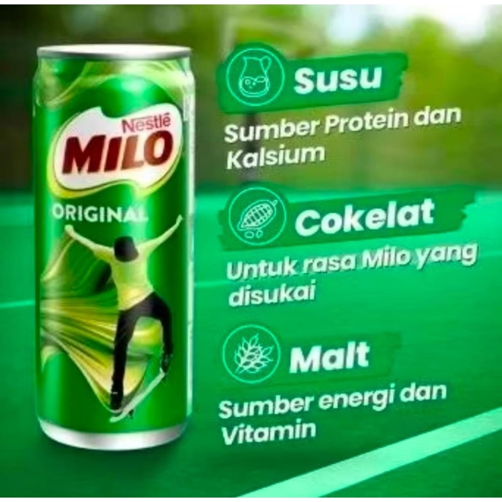 

Milo RTD Original Calcium 220ml 1 dus