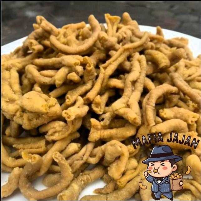 

Keripik Usus Original 1000gr Super Renyah Gurih Asin