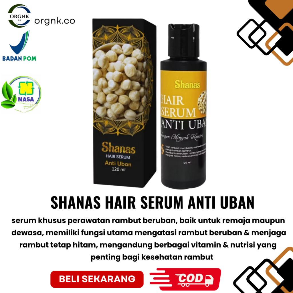 PENGHILANG UBAN SHANAS HAIR SERUM ANTI UBAN
