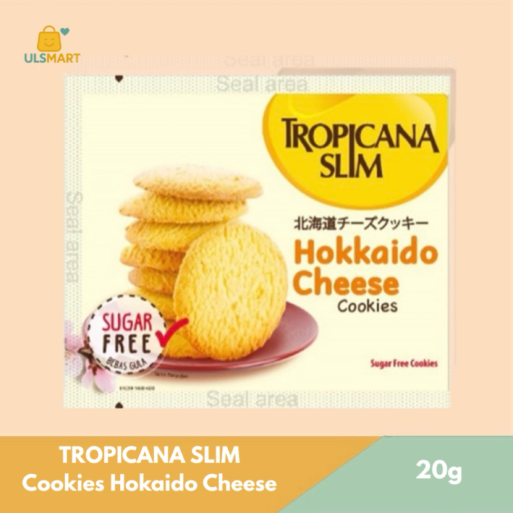 

TROPICANA SLIM Cookies Hokaido Cheese 20 g