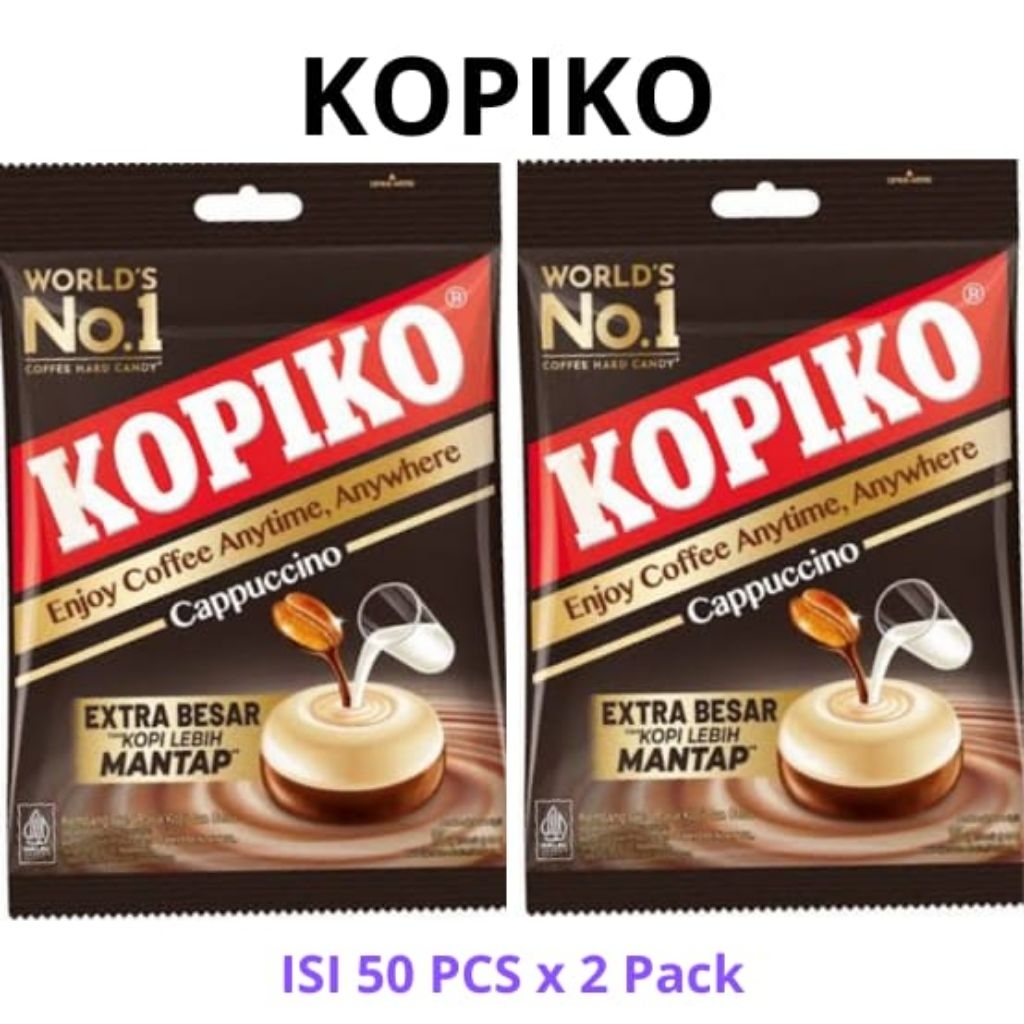

Permen KOPIKO Pack isi 50pcs x 2 Pack