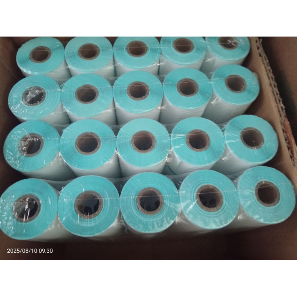 

kertas sticker thermal printer 80mm x 40 meter sticker resi