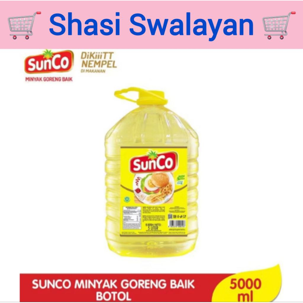 

Sunco Minyak Goreng Botol 5 Liter