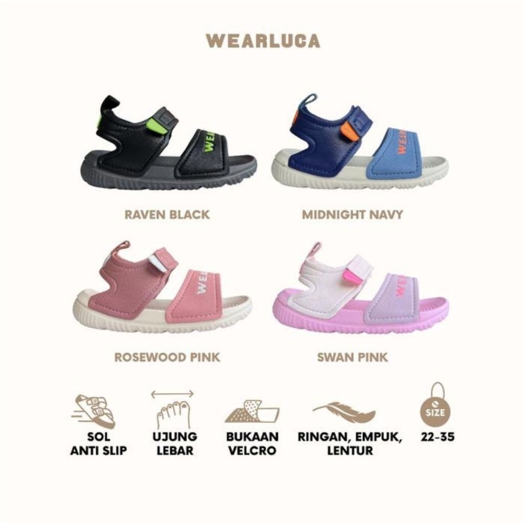Wearluca Foxy Sandal Kids Fashion Sendal Anak