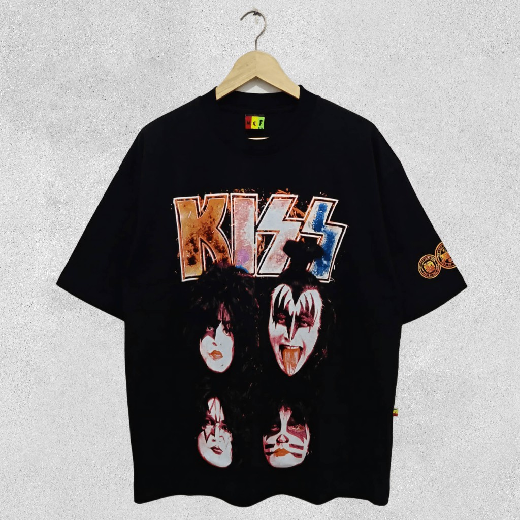 T-SHIRT BAND / KISS / WORLD TOUR / OVERSIZE