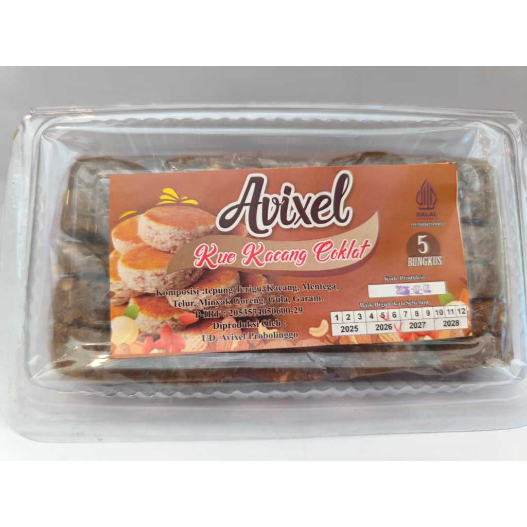 

AVIXEL KUE KACANG MIKA 5'S COKELAT