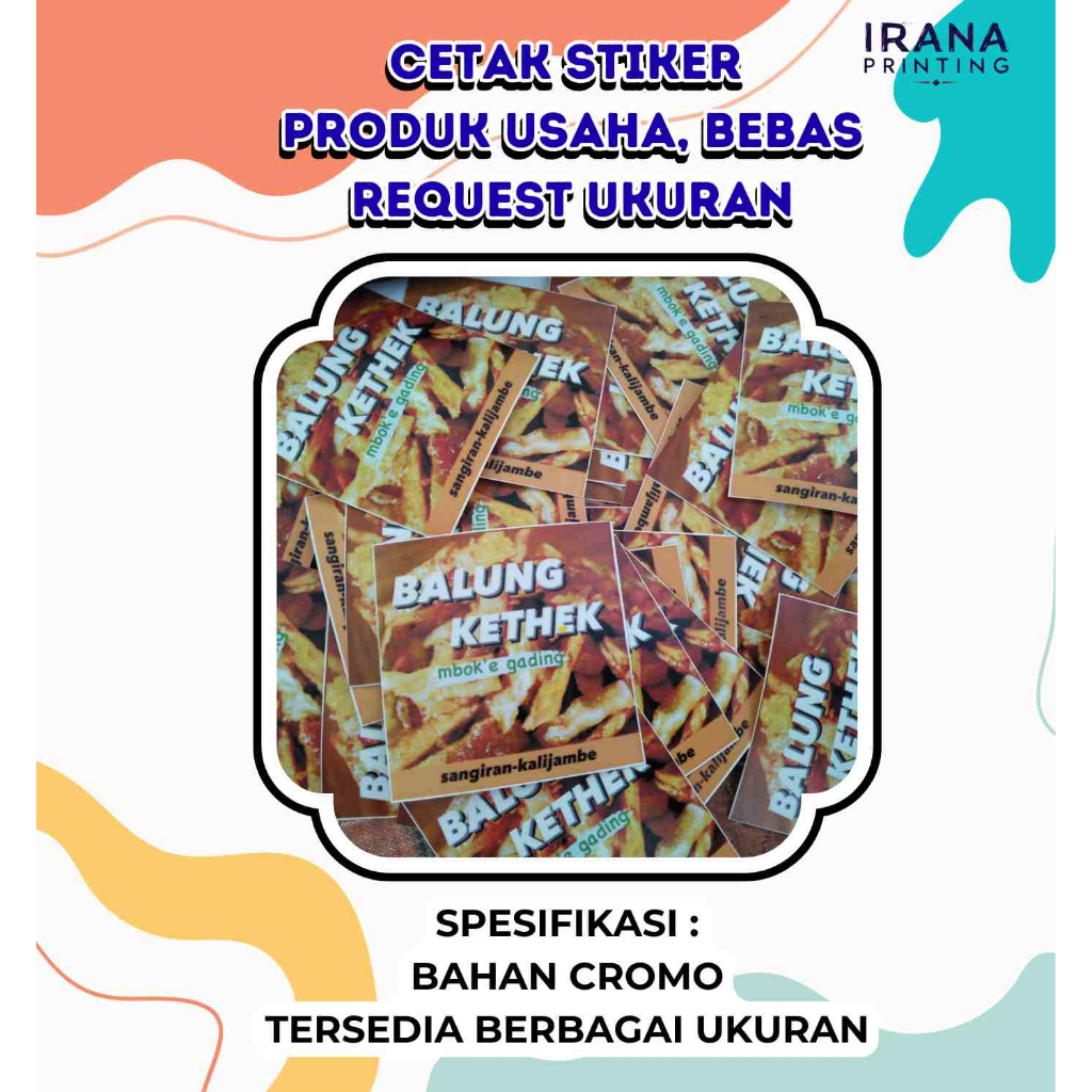 

CETAK STIKER PRODUK/STIKER BRANDING PRODUK/STIKER CUSTOM
