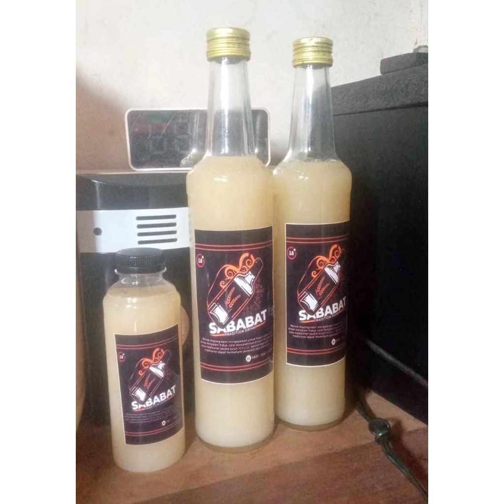 

[ Per Botol ] Sari Tapai Ketan Rasa Manis Asli Serimbu