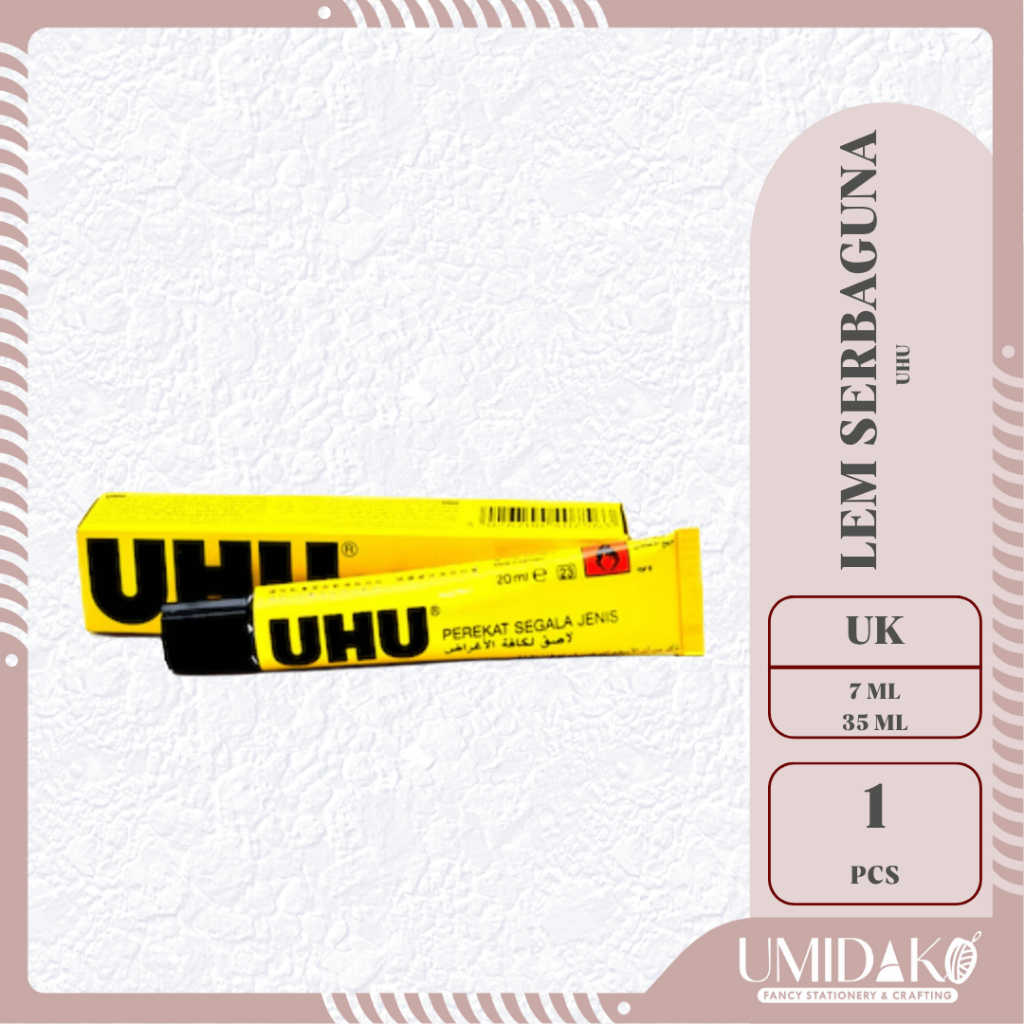 

[UMIDAKO] LEM UHU/LEM SERBAGUNA UHU 7ml & 35ml