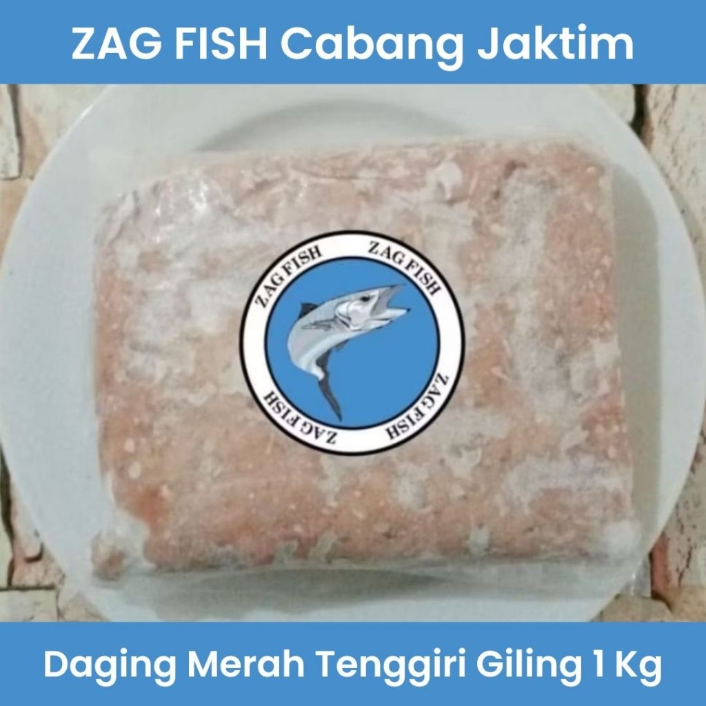 

Daging merah tenggiri super 1 kg .
