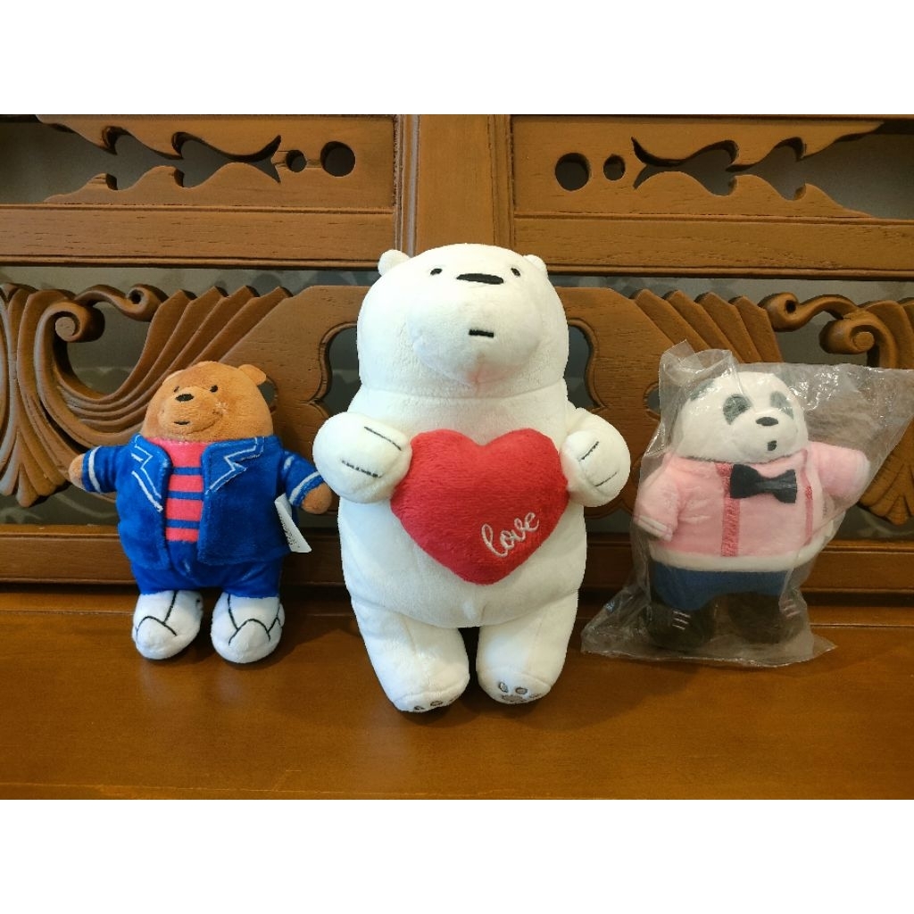Boneka Miniso CN WBB We Bare Bears