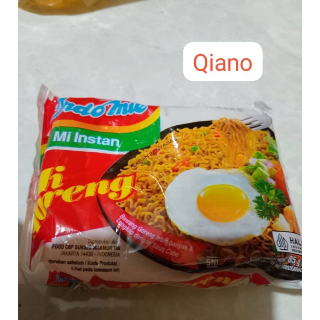 

Indomie goreng 1dos
