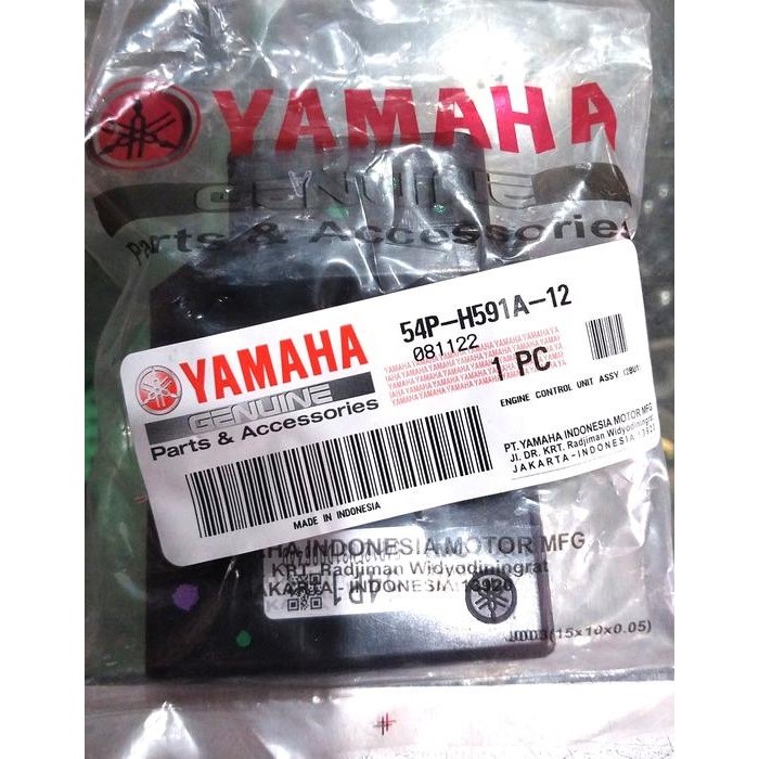 ECU/CDI (ENG CONTROL UNIT) MIO J SOUL GT XRIDE 115 ORI YAMAHA 54P-H591A-12