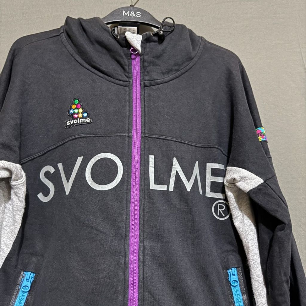 SVOLME Japan FUTBOL | Multicolour Hoodie Zipper not tech
