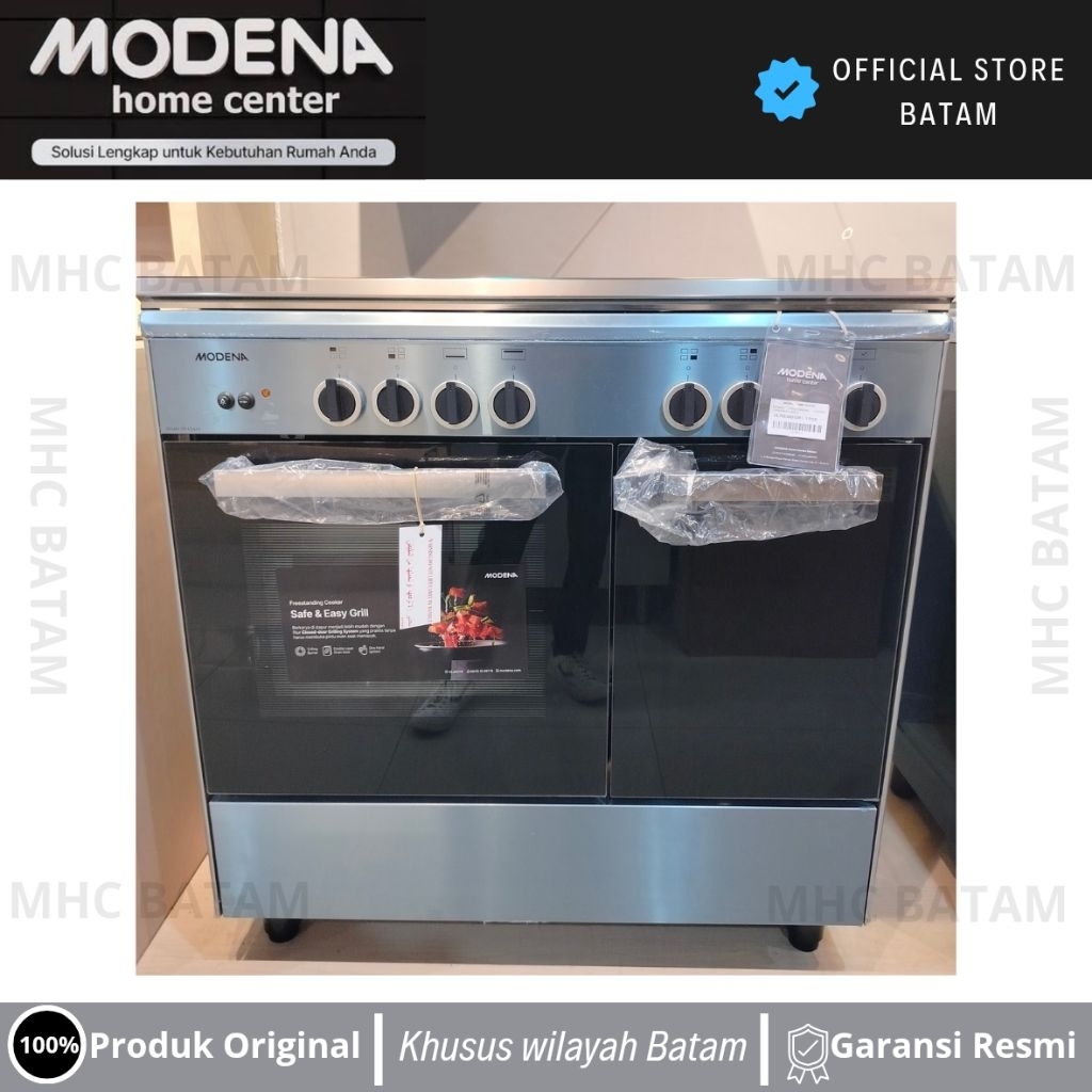 MODENA OFFICIAL STORE BATAM FREESTANDING COOKER KOMPOR & OVEN