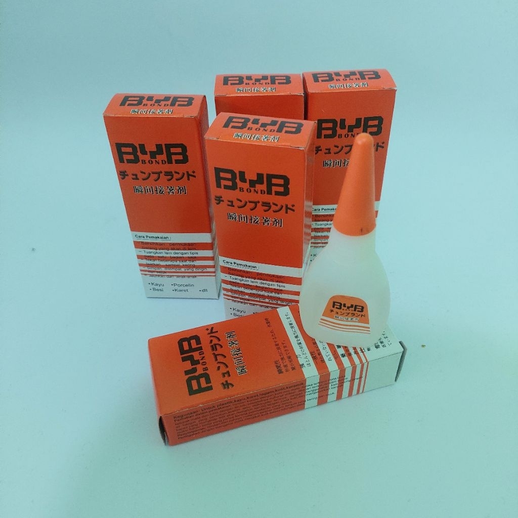 

10 Pcs Lem Setan Super Kuat / Lem Korea BYB Serba Guna