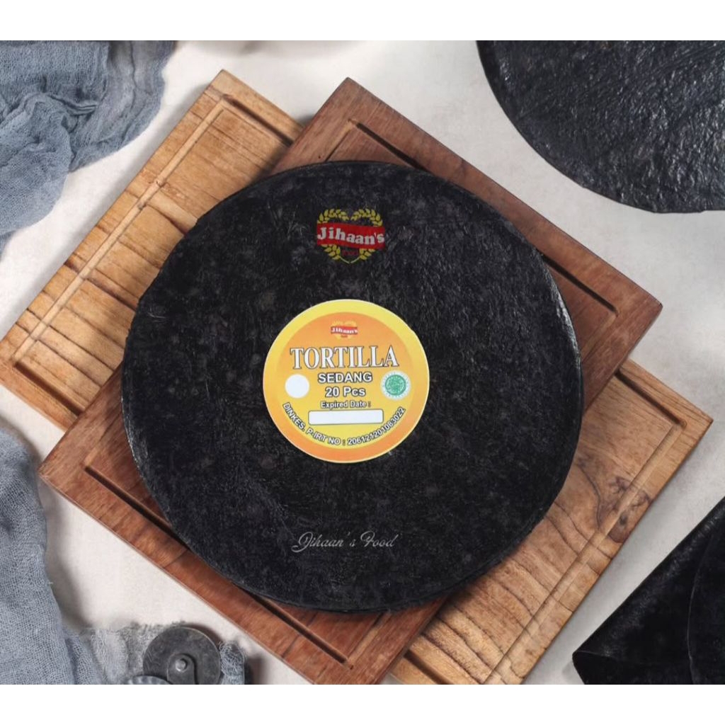 

TORTILLA FOOD HITAM UKURAN SEDANG