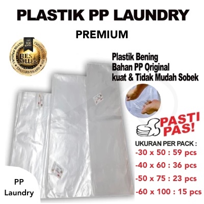 Plastik Laundry / Plastik PP Laundry / Plastik Laundry Kiloan / kantong Plastik PP / Plastik Loundry