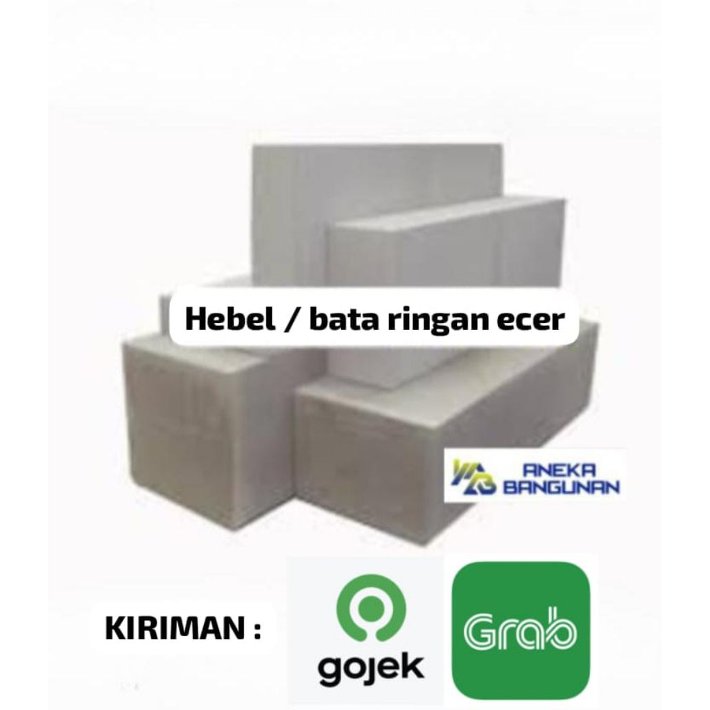 Hebel / Bata Ringan SNI Ecer (khusus kiriman INSTANT)
