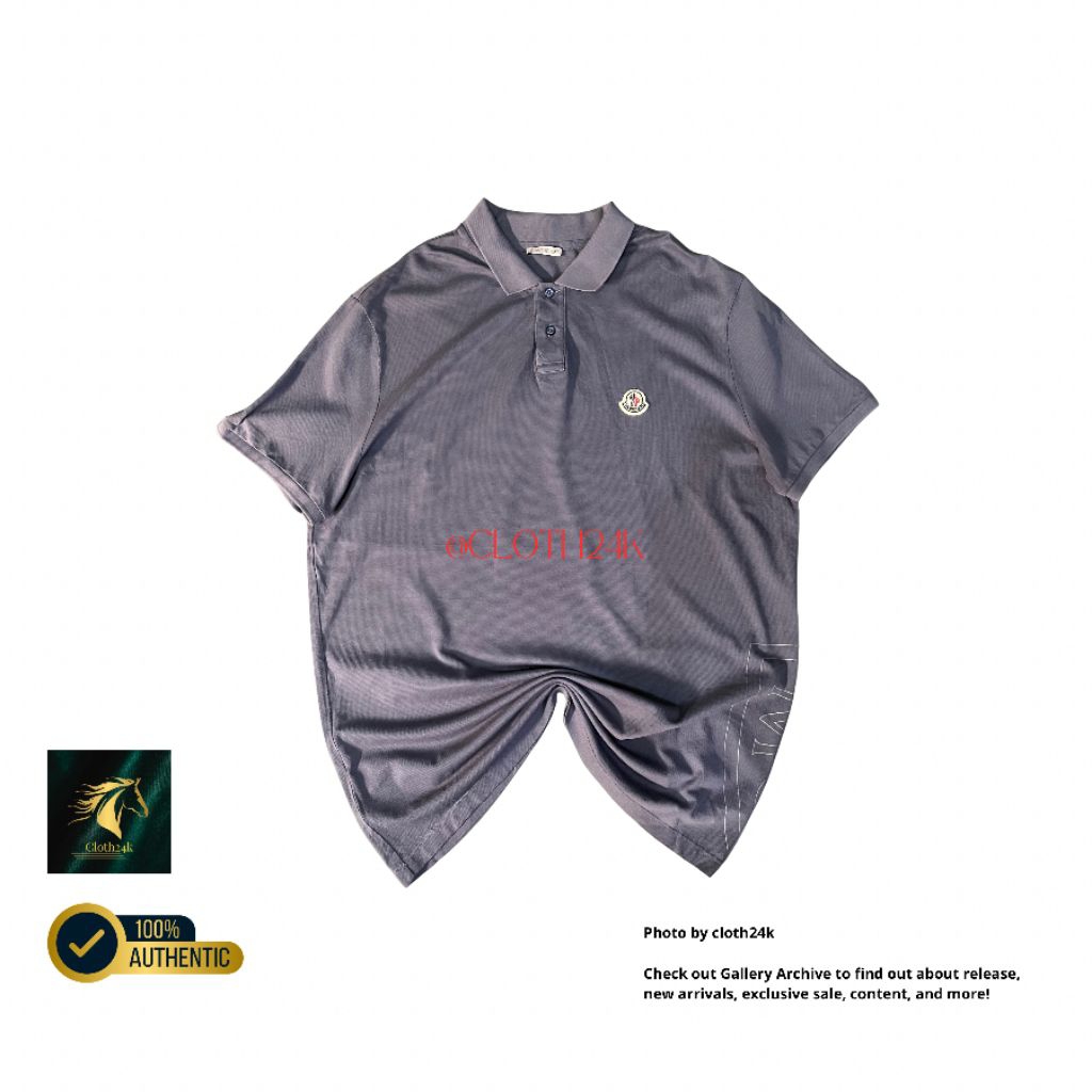 Moncler - Polo Shirt Monica Corla Luxury Authentic Preloved