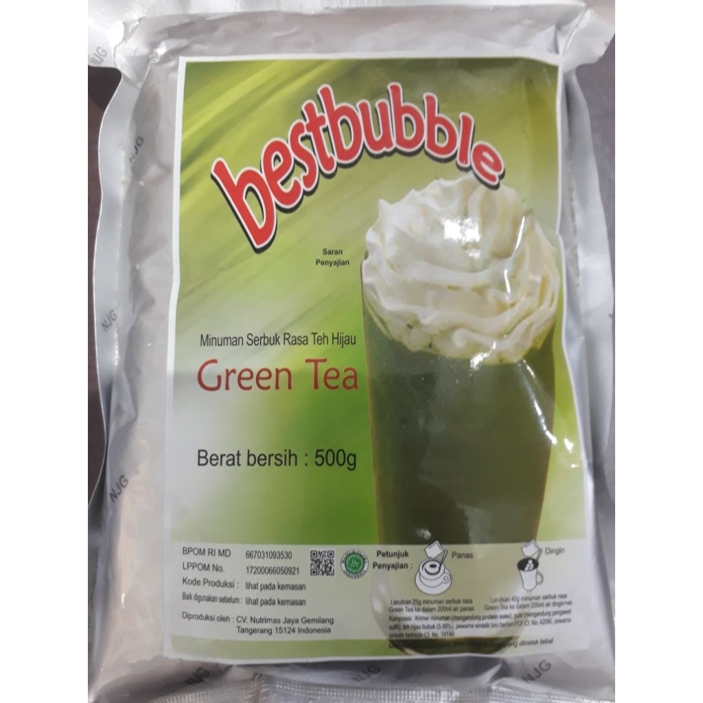 

Best Bubble Green Tea 500gr