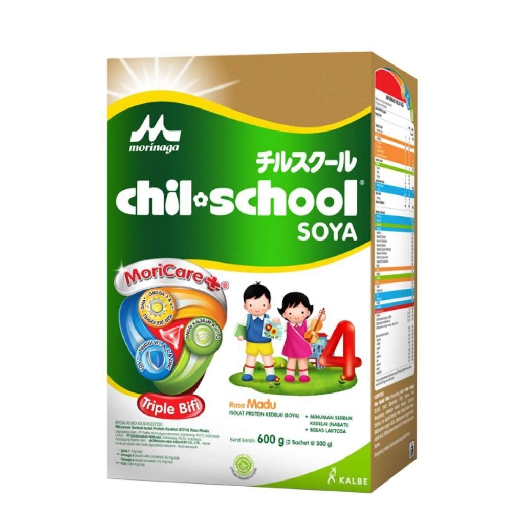

Chil school soya madu & vanilla 600gr