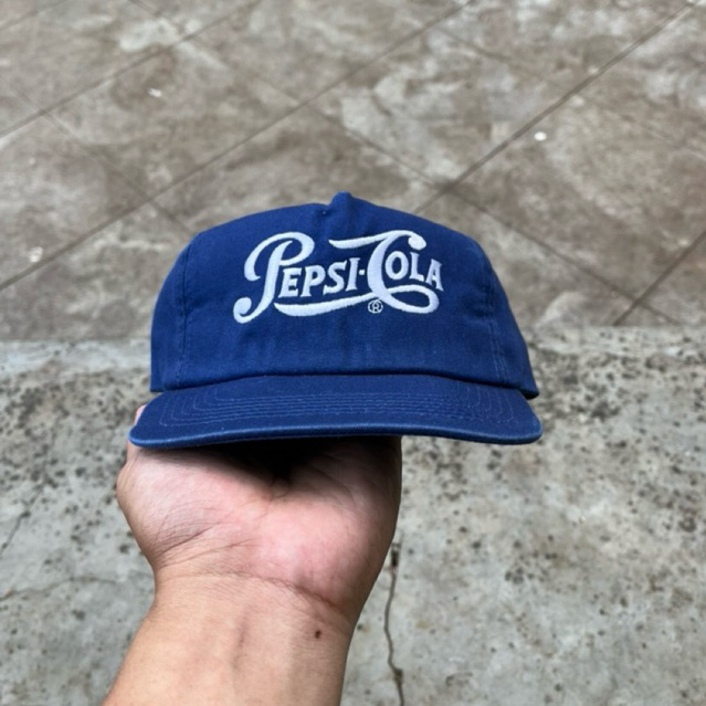 Vintage Hat 90s Pepsi Cola SnapBack Adjustable