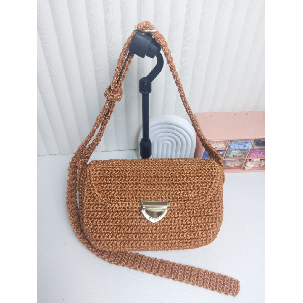 BEBAS CUSTOM WARNA | Tas rajut pesta | Tas rajut handmade