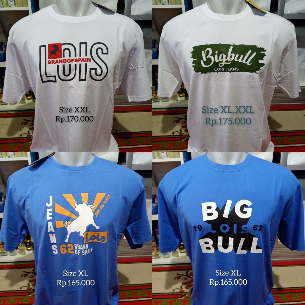 T Shirt / Kaos Lois OriginaL