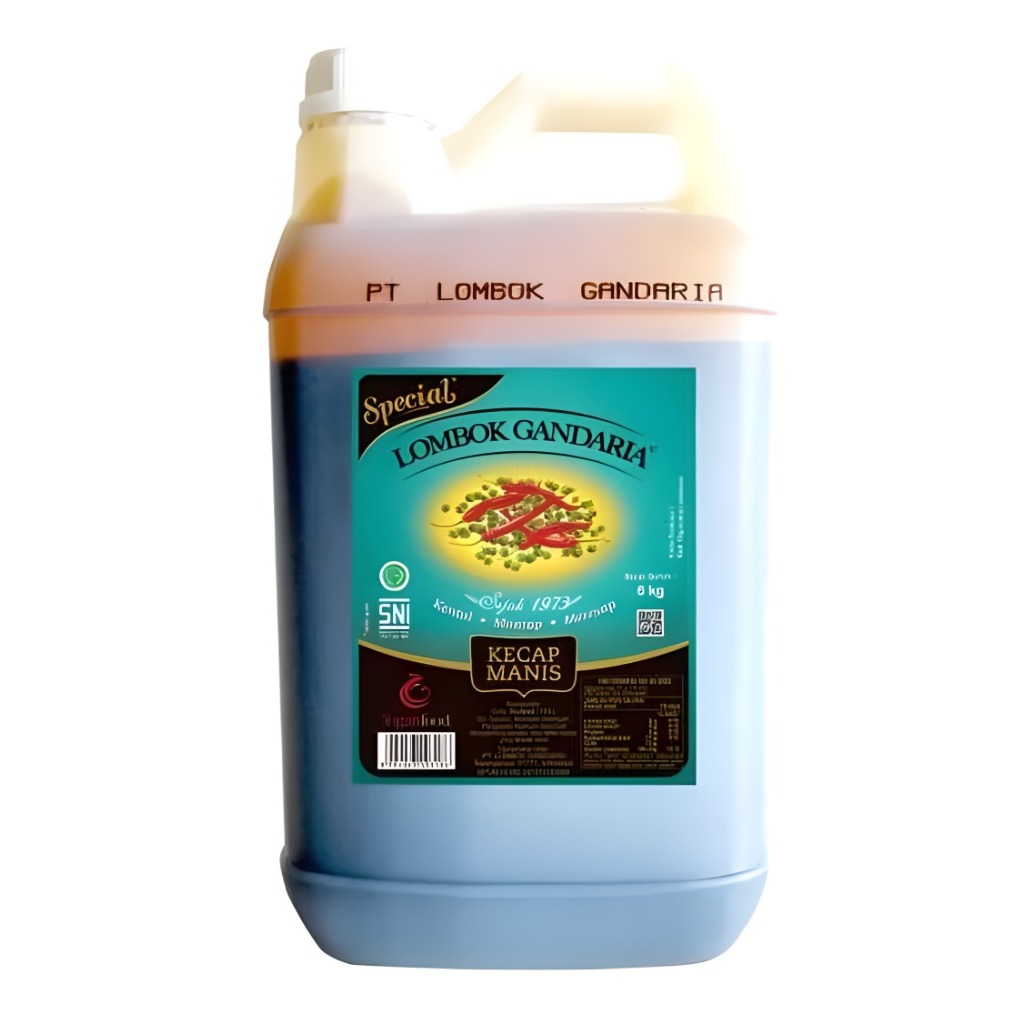 

kecap manis lombok gandaria tosca jerigen 5 kg