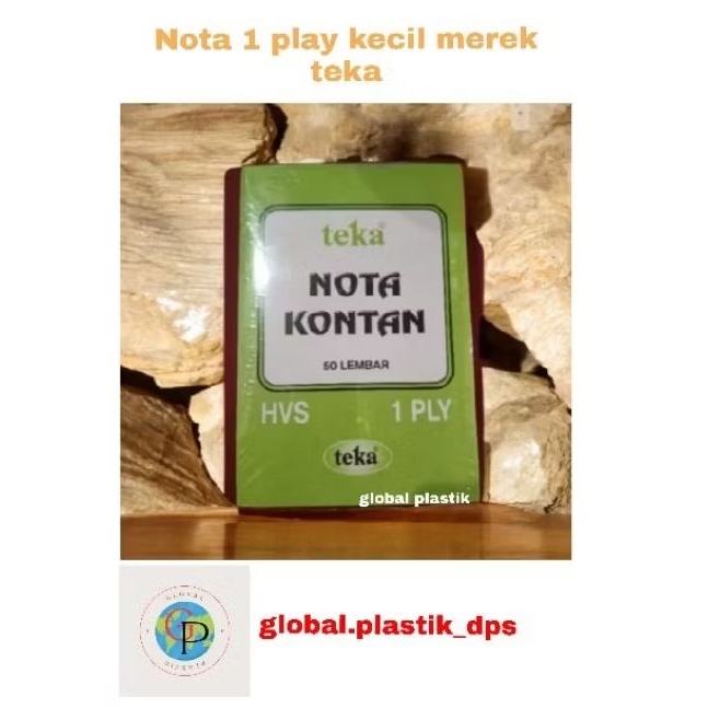 

Buku Nota 1 ply kecil merek teka