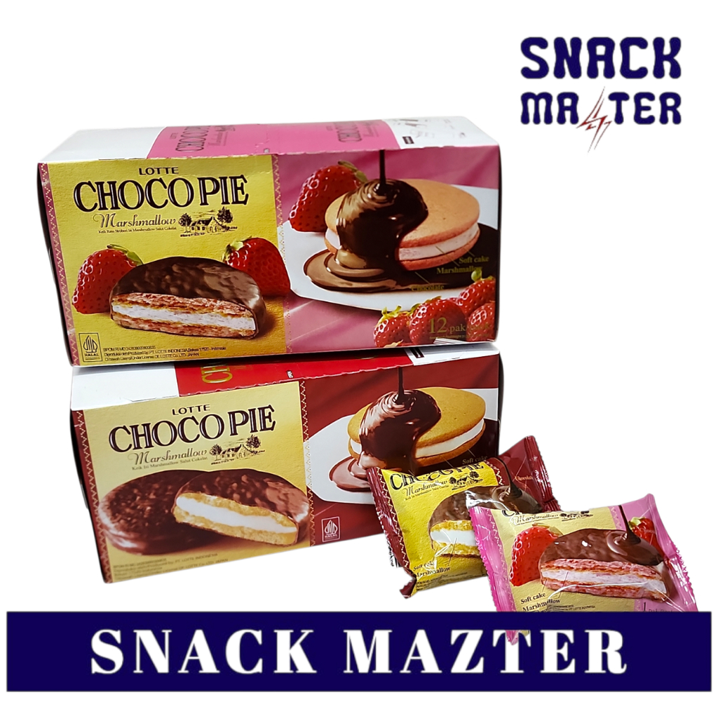 

Lotte Chocopie Marshmallow BOX - Netto 28gr x 12 pcs