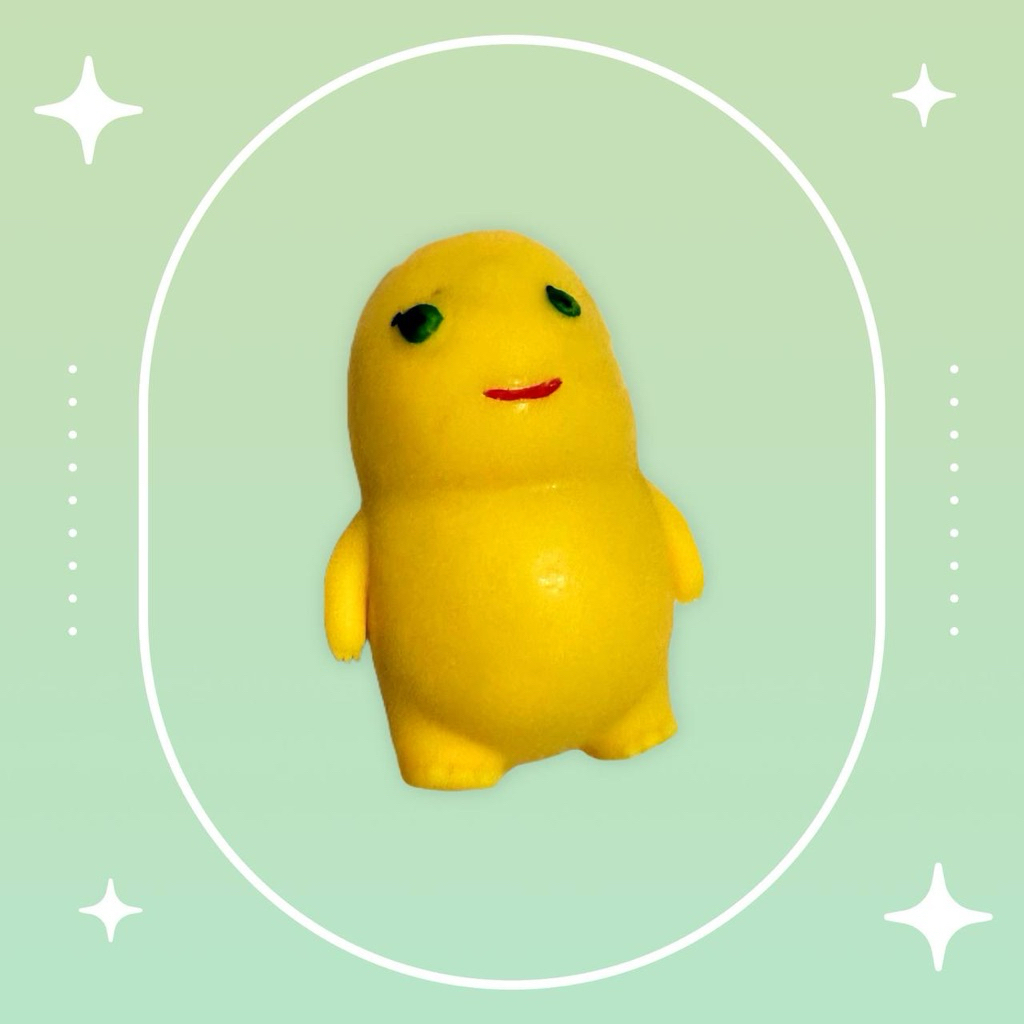 SQUISHY NAILONG DINO KUNING MAINAN ANAK