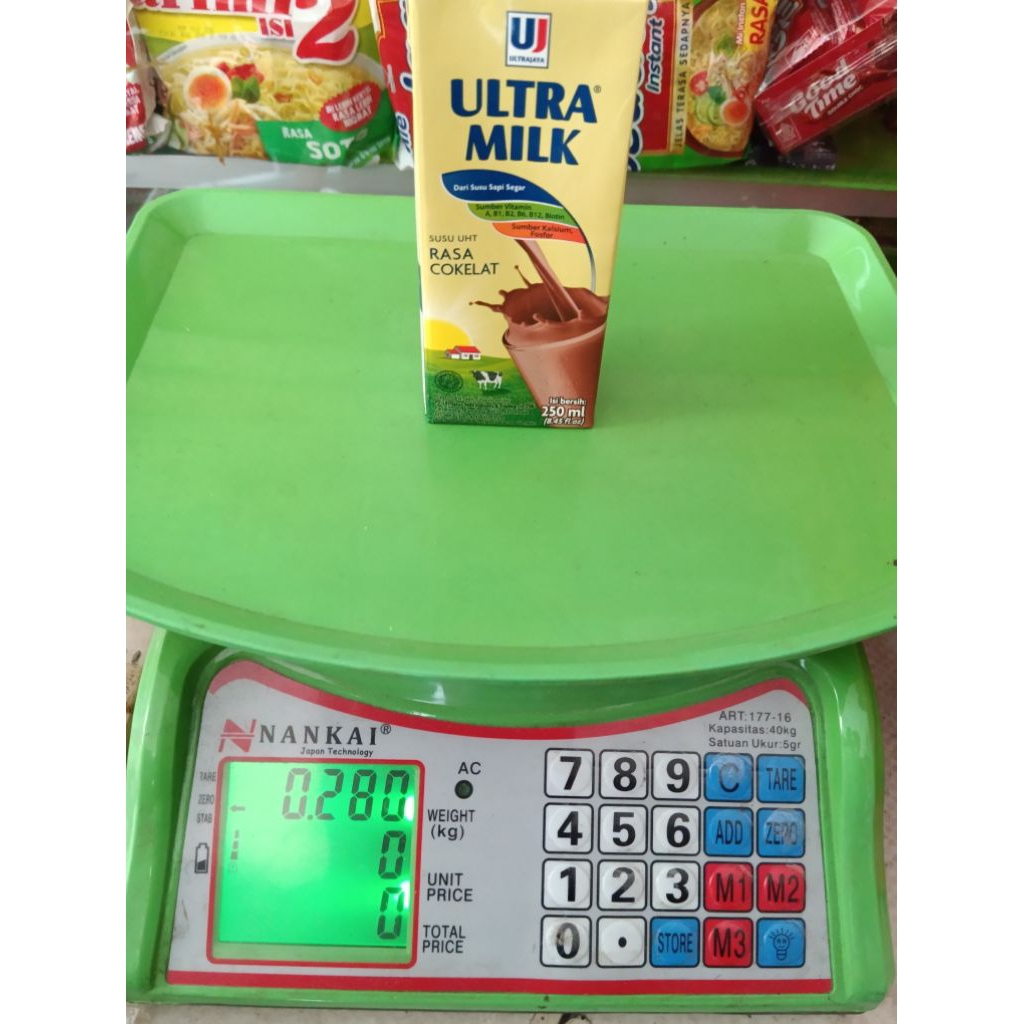 

susu ultra milk coklat 250 gram