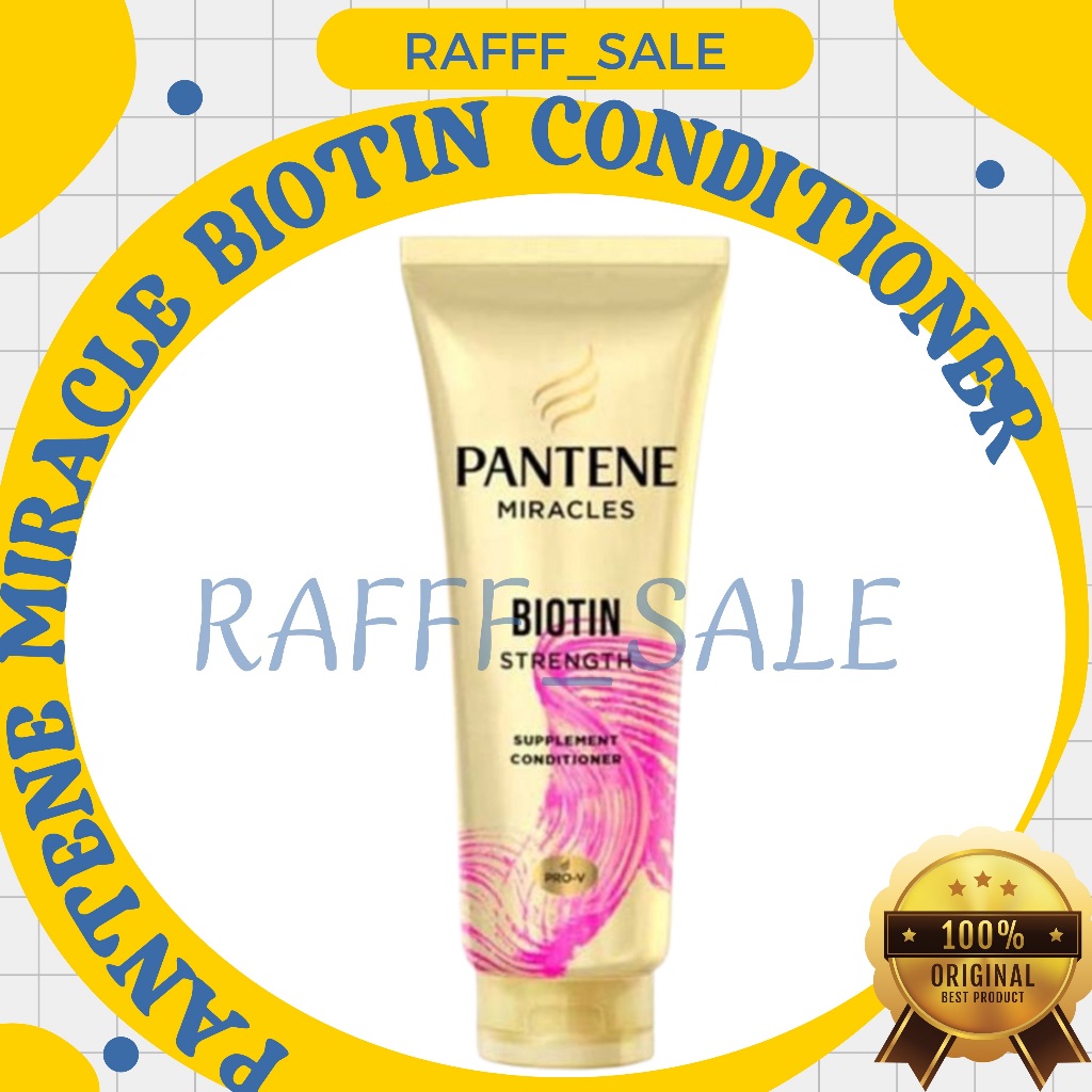 Pantene MIracle Biotin Conditioner 150 Ml - Conditioner Pantene