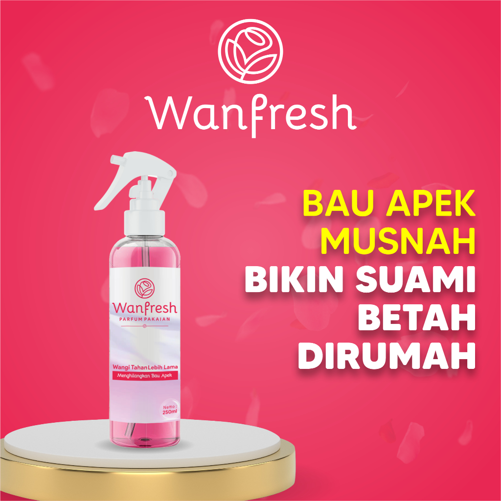 WANFRESH Parfum Pewangi Pakaian Laundry Wangi Tahan Lama 220ml
