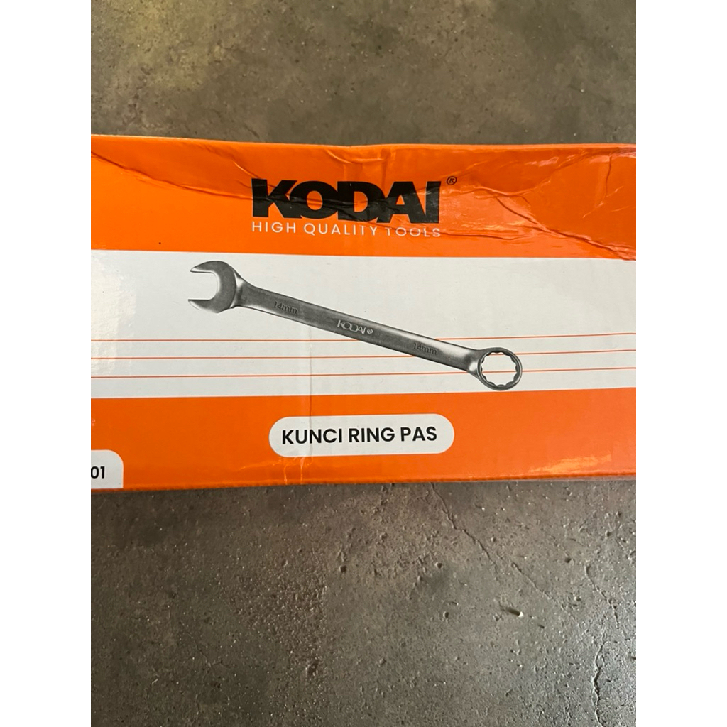 Kunci Ring Pas 12mm & 14mm / Kunci Pas Ring 12mm & 14mm KODAI