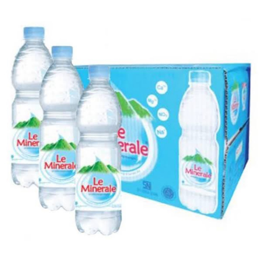

le minerale dus 600ml x 24 botol