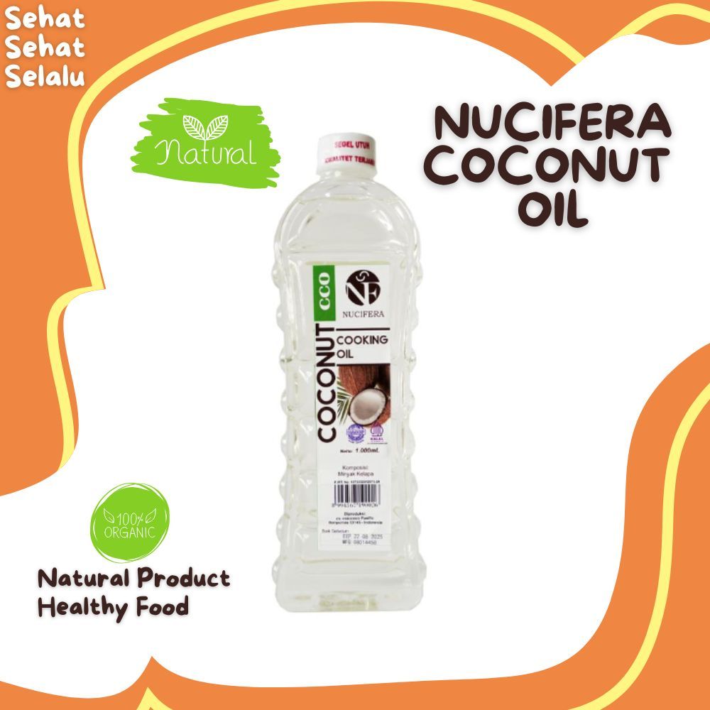 

Nucifera Premium Healthy Cooking Coconut Oil Minyak Goreng Kelapa 1 L