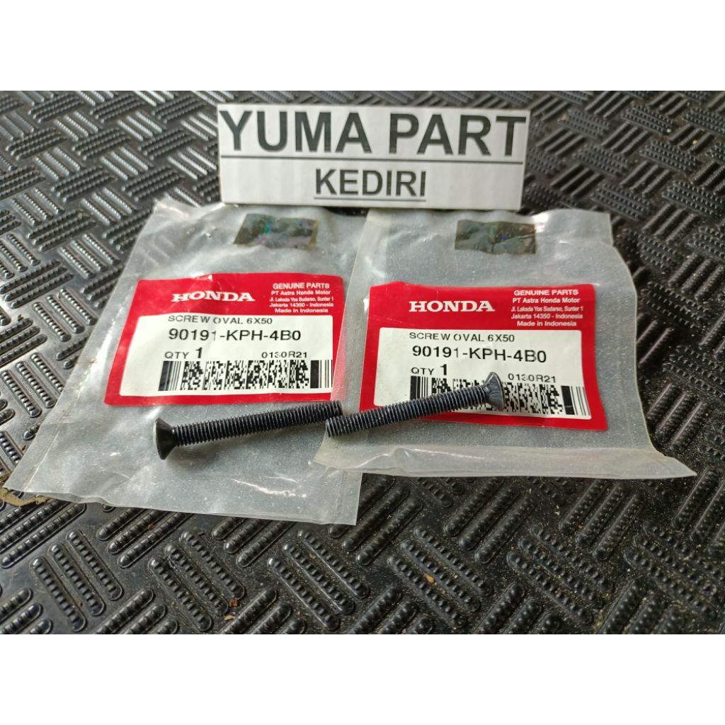 90191KPH4B0 Baut Jalu Stang Honda Tiger 2000 Revo PCX